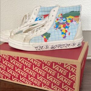 Vans “Save the Planet” high tops